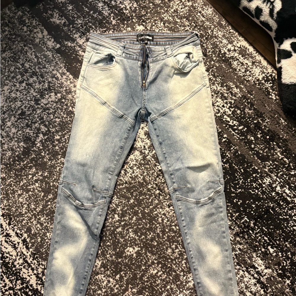 Fashion Nova Classic Blue Jeans